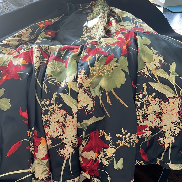 TED BAKER black Coat size 2 - Picture 6 of 8